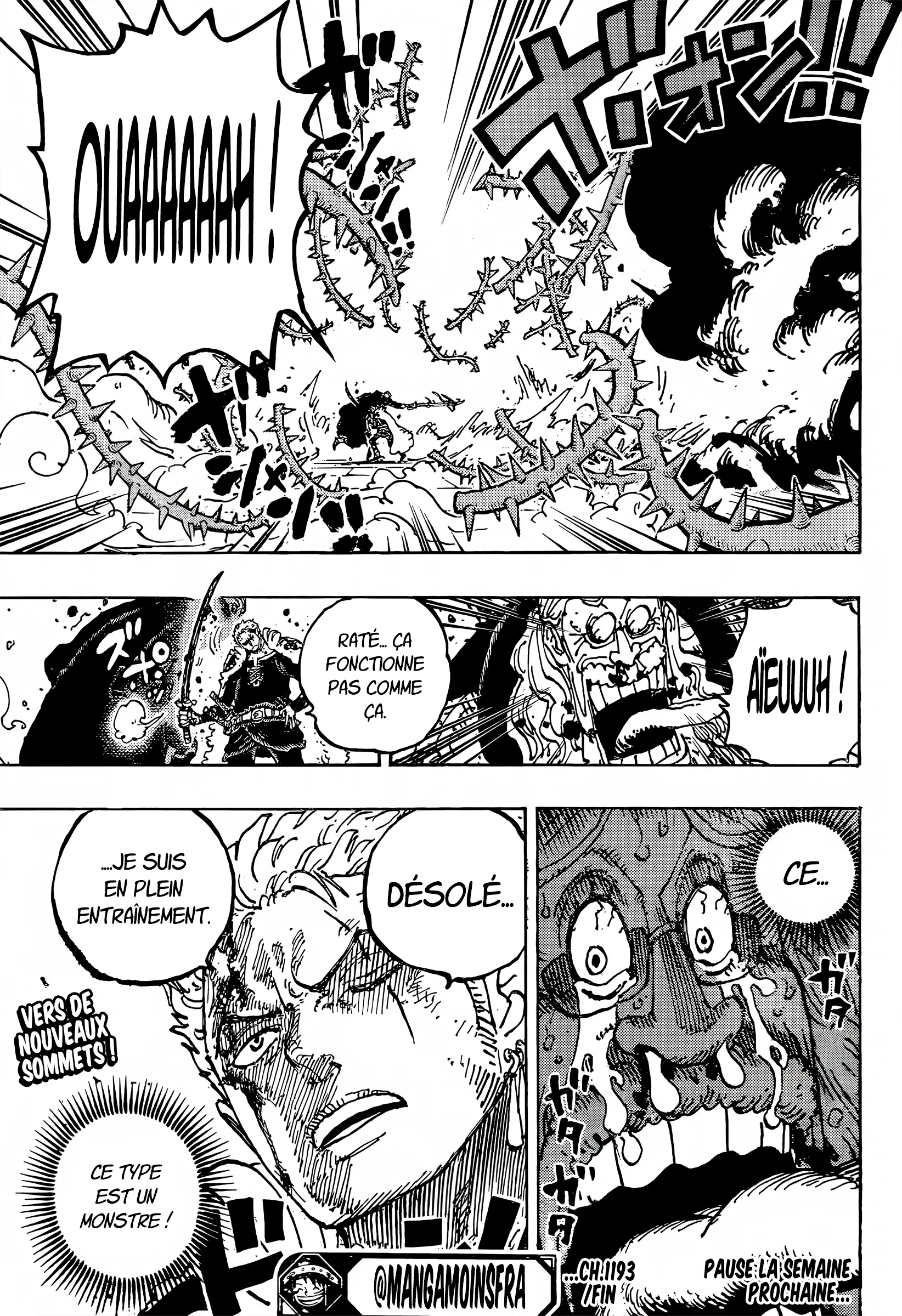       One   Piece En plein entrainement Page 18